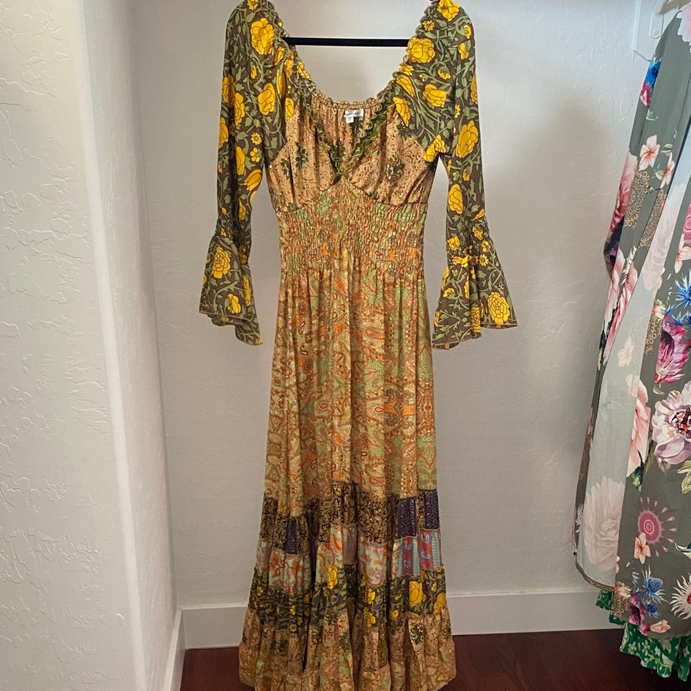 Karma Highway Floral Bohemian Maxi Dress